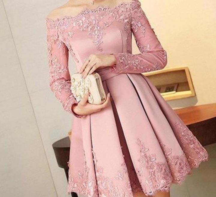 Robe sales rose courte