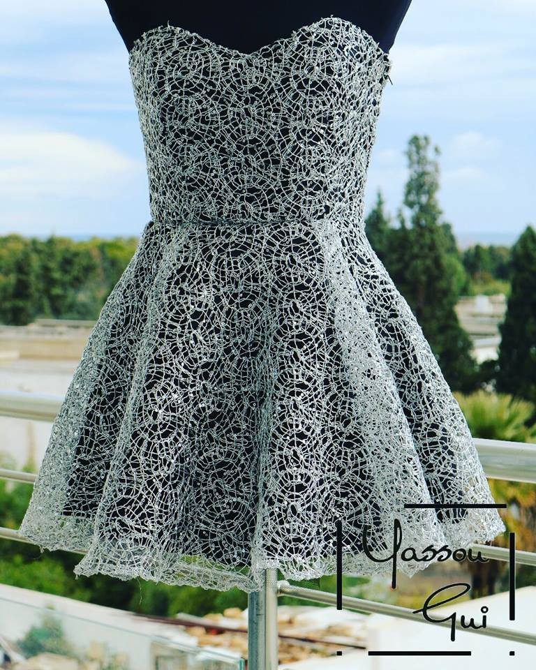 Robe courte cloche store