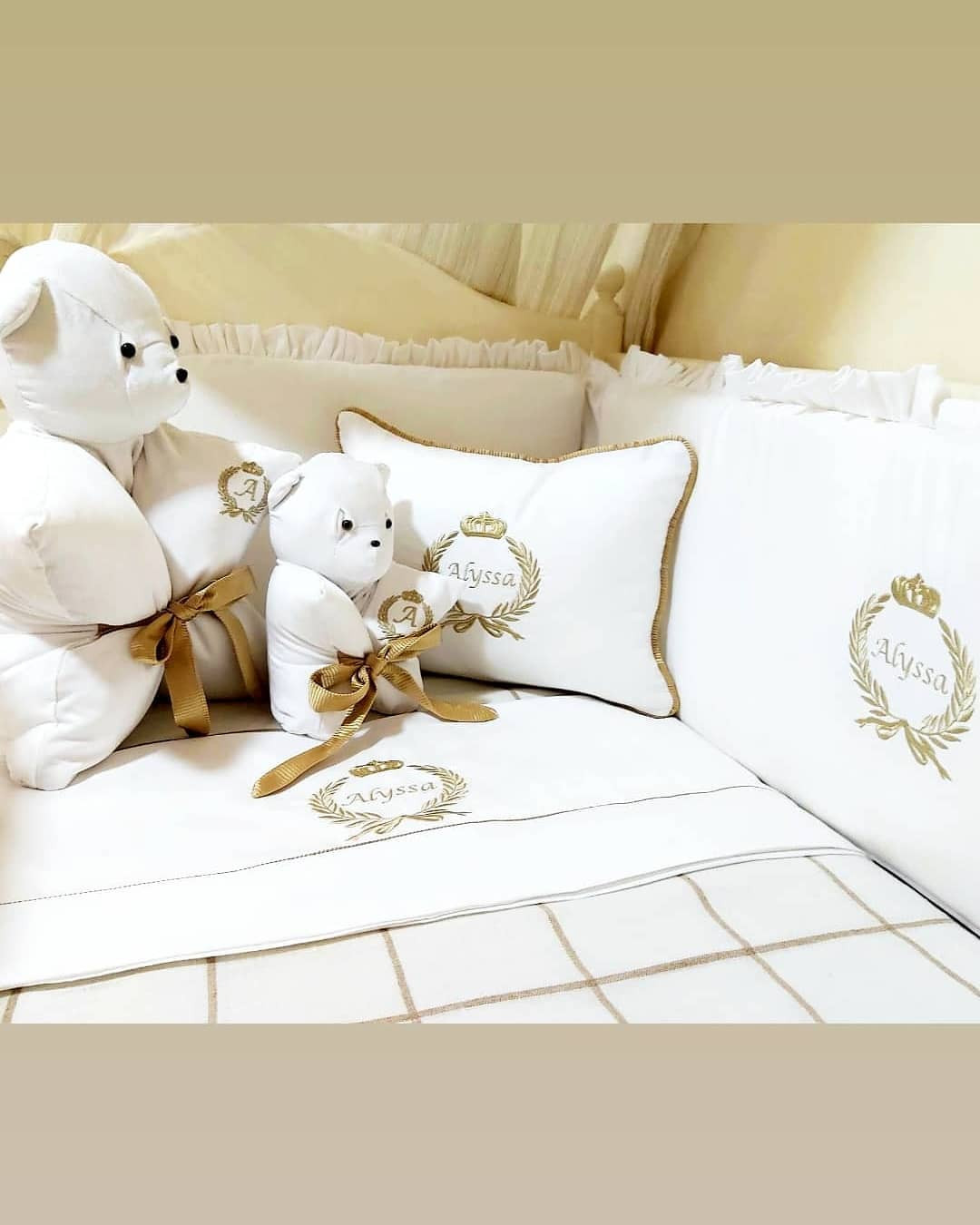 Parure de lit bébé personnalisé hotsell